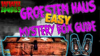 "EASY MYSTERY BOX LOCATION!" | Groesten Haus - Call of Duty: WW2 Zombies Tutorial