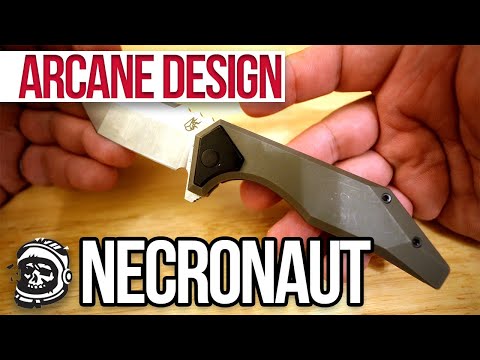 Arcane Design Necronaut - Knife Maker Spotlight - TheRealSherifM (ManganasSteel)