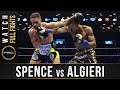 Spence vs Algieri FULL FIGHT: April 16, 2016 - PBC on NBC