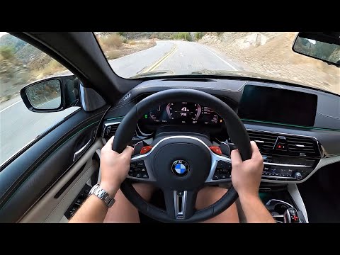 2021 BMW M5 Competition - POV Canyon Drive (Binaural Audio)