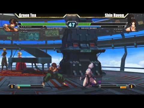 KOF13 Green Tea vs Shin Raven - The Kumate! #2