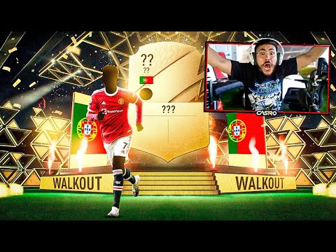 OMG WE FINALLY PACKED HIM!! 2 WALKOUTS IN 1 PACK!! FIFA 22