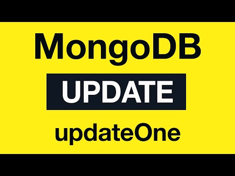 MongoDB Update Queries 01 Introduction to the Document Updates