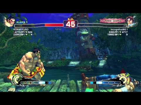 SSFIVAE~ E.Honda (KOAMEFURO) vs. T.Hawk (IncognitusNG I) HD