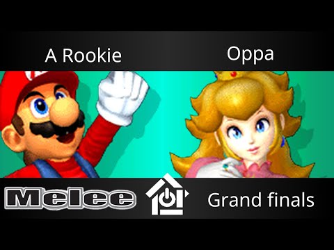 Golden Daze 2017 - A Rookie (Mario) vs Oppa (Peach) - Melee Grand finals