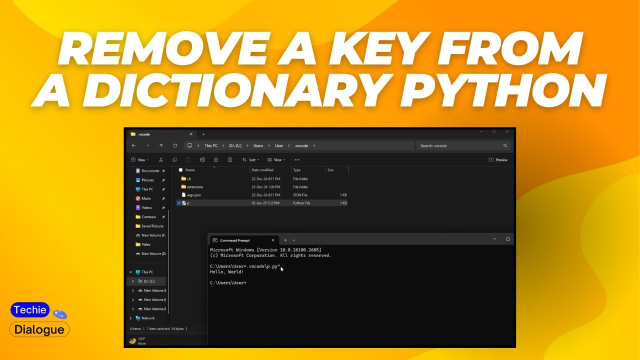 How to Remove a Key From a Dictionary Python - Step-by-Step Guide {2025}