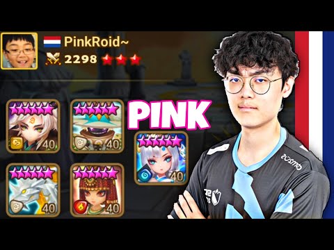 PinkRoid~ (Rank 3) vs G3 PLAYER's - Summoners War