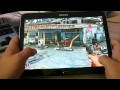 Работа игры Contract Killer Zombies на планшете Samsung Galaxy Tab ...