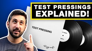 What Is A Vinyl Record Test Pressing??