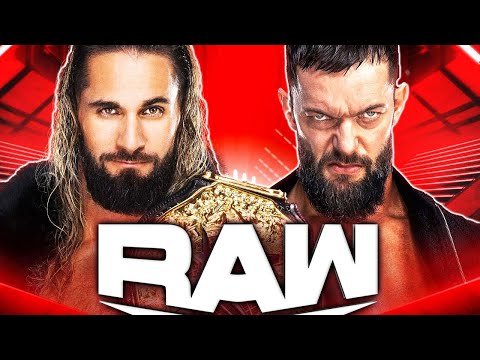 WWE RAW Live Stream July 24th 2023 - Seth Rollins & Finn Balor Contract Signing For SummerSlam