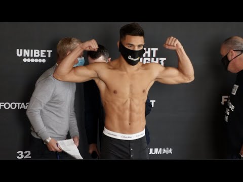 KEVIN MITCHELL'S CHARGE! - JORDAN FLYNN v JAMIE QUINN / (OFFICIAL & FULL) WEIGH-IN / BT SPORT