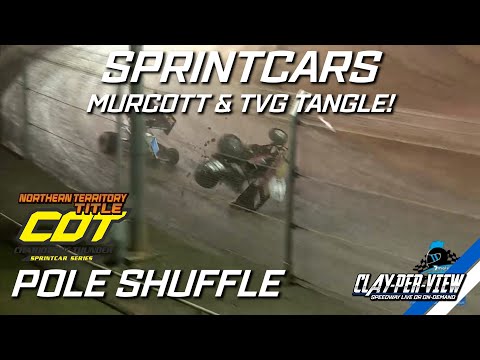 Sprintcars | Murcott & TVG Tangle! - Darwin - 26th Aug 2017 | Clay-Per-View