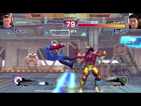 VSB Weekly Special - USF4 Casuals - Finn vs Pepeday