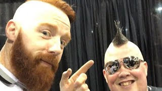 WWE Braun Strowman Charly Caruso Sheamus Mike Rome Peyton Royce Billie Kay Carmella Maryse Lio Rush