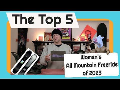 The Top 5 Women's All Mountain Freeride Snowboards of 2022-2023