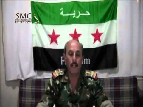 انشقاق العميد الركن عبد الكريم الأحمد رئيس أركان اللواء 18 وانضمامه إلى الجيش السوري الحر