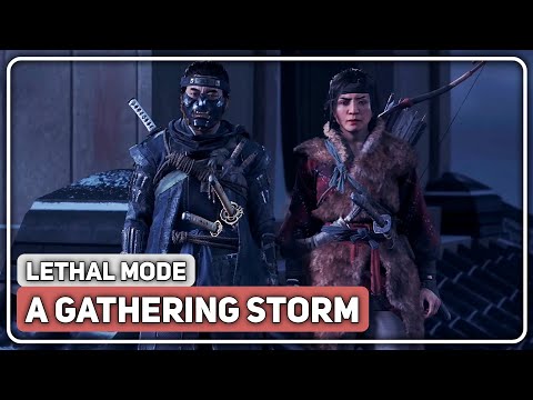 Ghost of Tsushima (Lethal Difficulty) • PART #22: A Gathering Storm • 100% Walkthrough