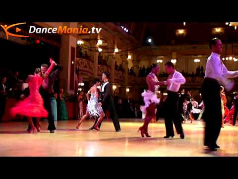 Anton Karpov & Khrystyna Moshenska (RUS) - Chacha (Blackpool 2009 Amateur Latin)