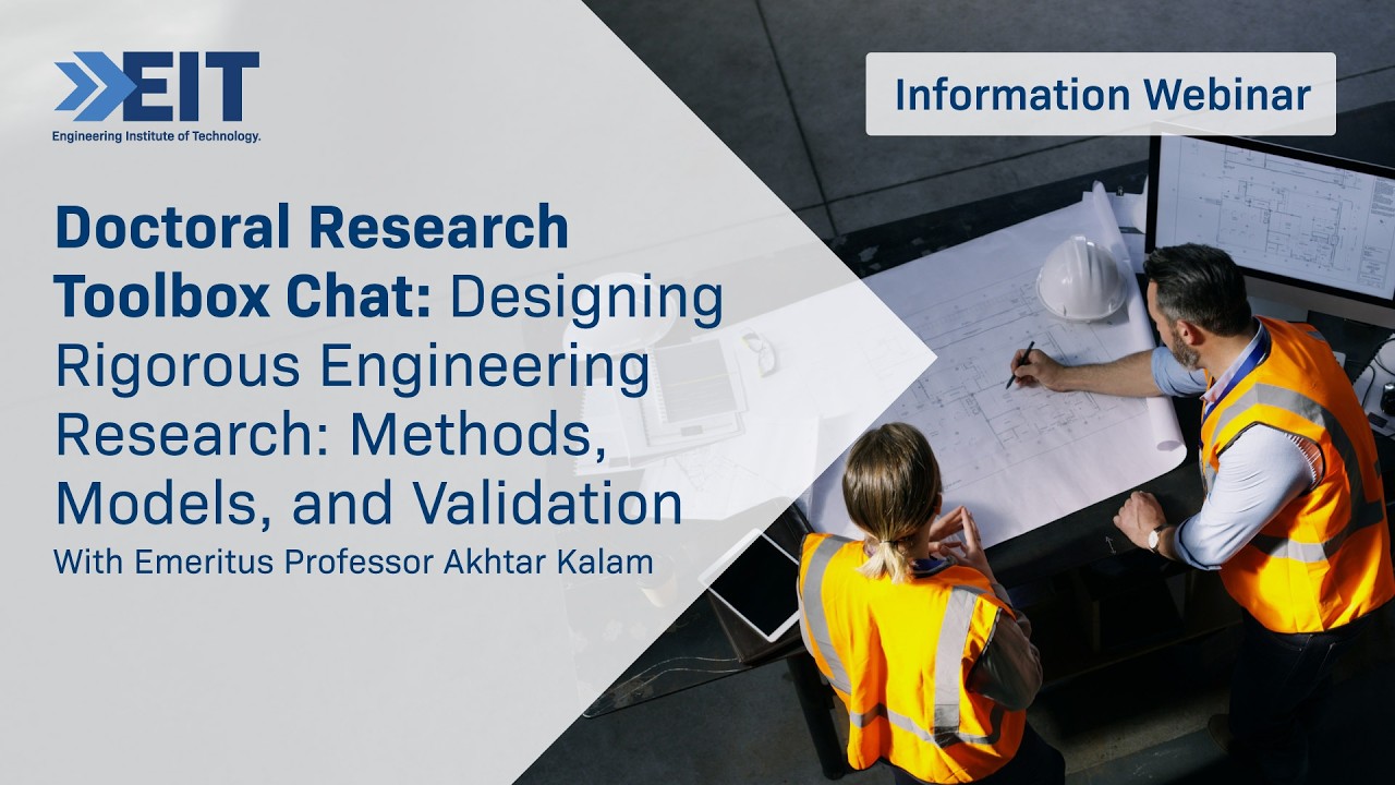 Doctoral Research Toolbox Chat: Designing Rigorous Engineering Research