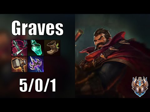 Graves vs Poppy JUNGLE - Patch 12.13 euw1 CHALLENGER
