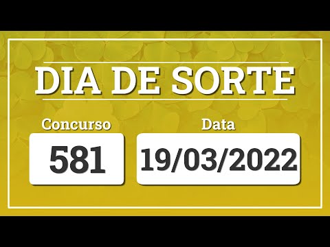 Capa de DIA DE SORTE 581