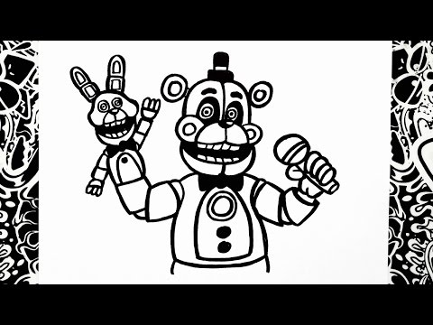 como dibujar a funtime freddy | how to draw funtime freddy ...