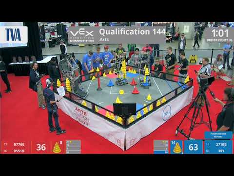 2018 VRC Arts Q144 - 5776E 9551B vs 2719B 39Y - 73 to 144