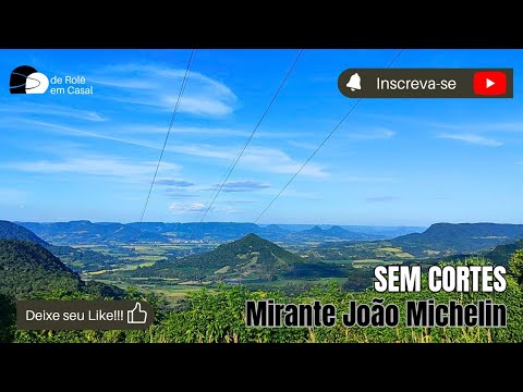 Subindo a serra do Mirante João Michelin sem cortes - Silveira Martins/RS
