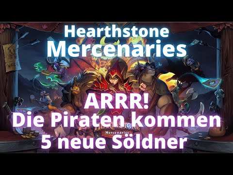 Hearthstone Mercenaries: Die Piraten kommen! 5 Neue Söldner