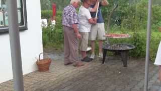 preview picture of video '08.06.2013 Grillabend bei den Gartenfreunden - Oedheim mit unseren Freunden aus Degerfors'