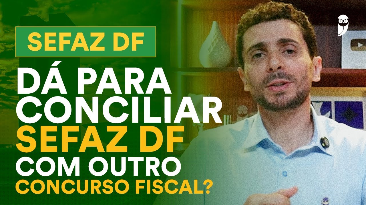 Conciliar os estudos da SEFAZ DF com outros fiscos. É possível ?