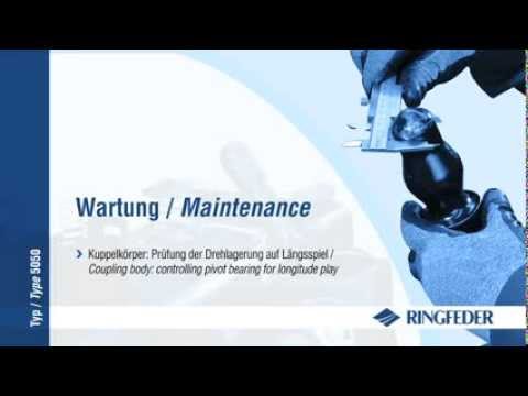 Coupling body controlling pivot bearing for longitude play