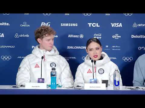 Team USA's Chock & Bates on narrowly missing gold｜Ice Dance｜Figure Skating｜Winter Olympics