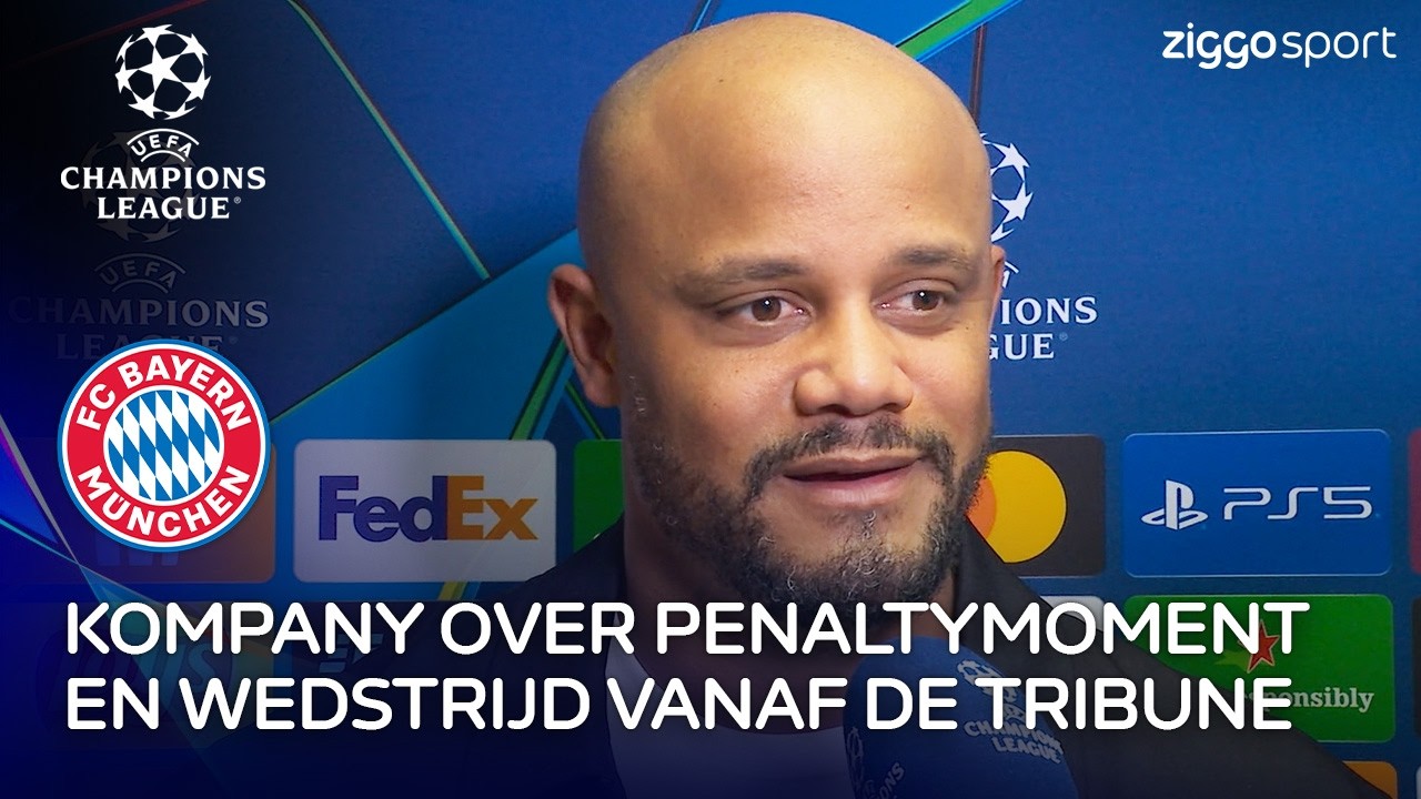 “Als twee teams hetzelfde soort voetbal spelen, krijg je donder en bliksem” 😳 | Interview Kompany