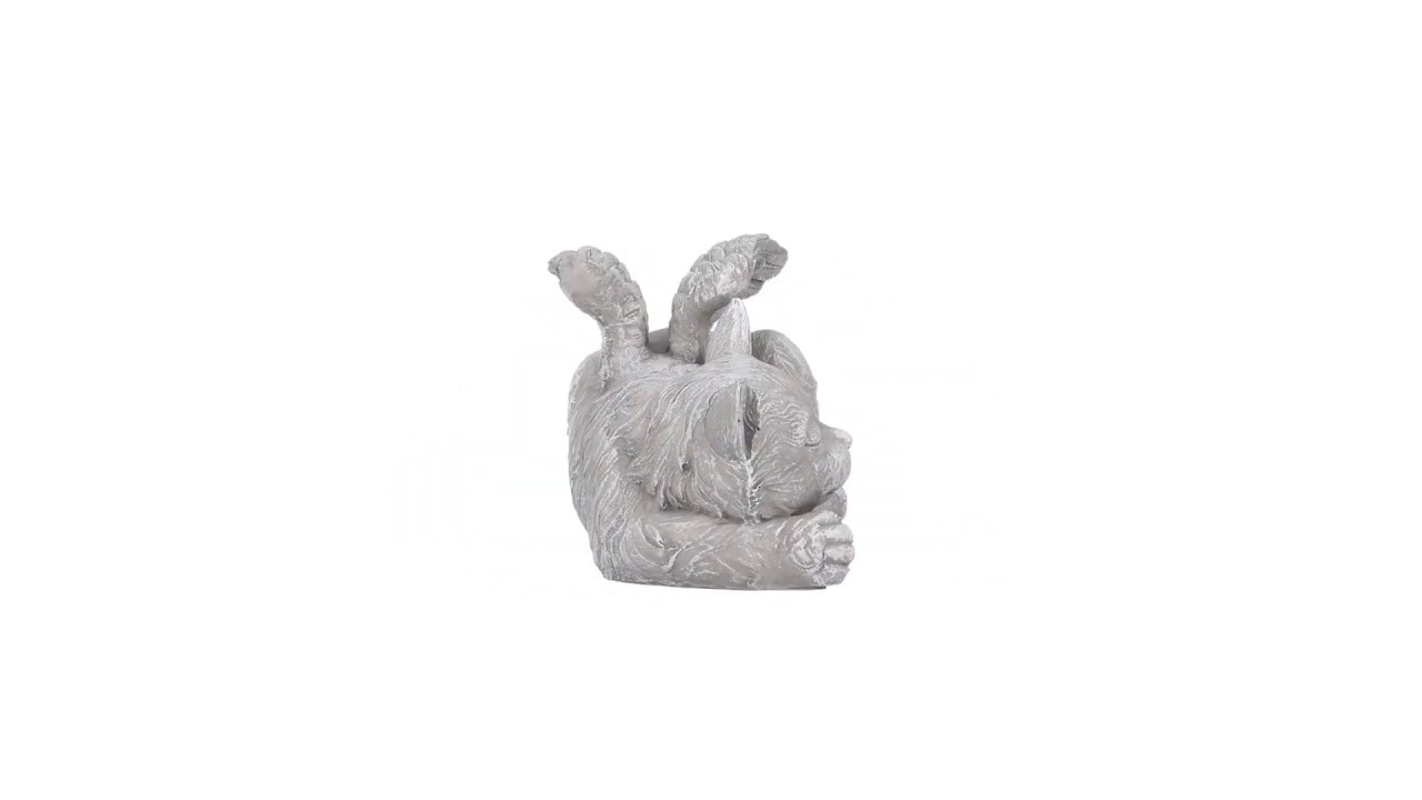 Cat Memorial Angel Pet Statue Video