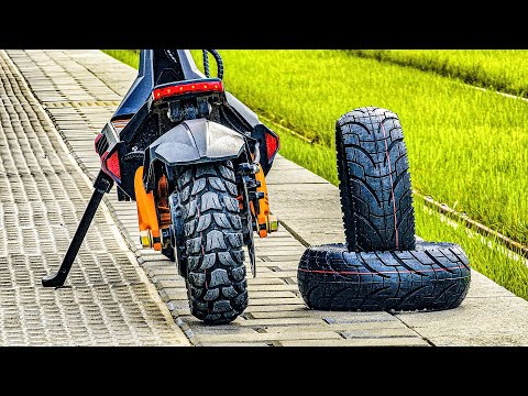 Swapping Stock Tires to Street ones went BOOM [LITERALLY] | Kukirin G3 Pro | Timișoara