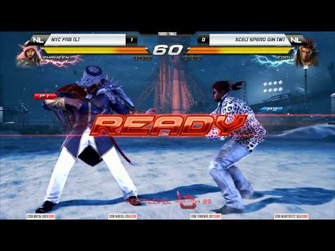 NLBC v.89 - Tekken 7 GRAND FINAL - NYC Fab (Shaheen) vs XCEL Spero Gin (Eddy) [1080p/60fps]