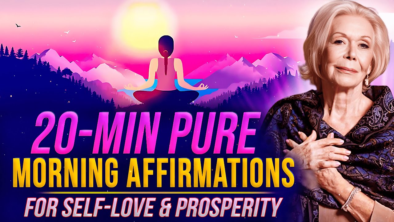 20 Min Morning Affirmation For Self-Healing & Prosperity  | Louise Hay