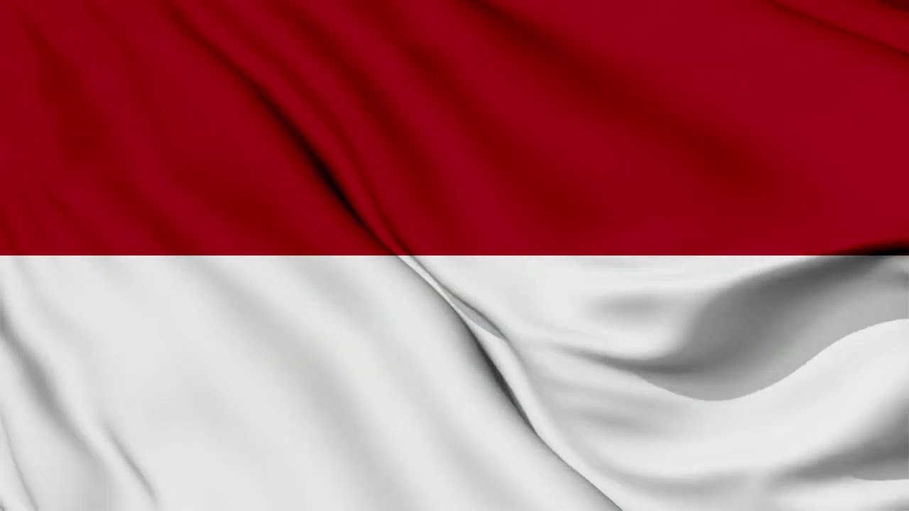 Indonesia Flag Waving Background | HD | FREE DOWNLOAD