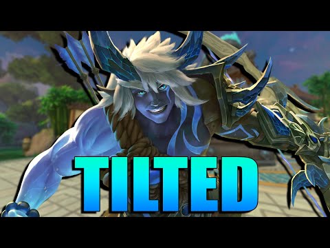 I AM TIRED OF LOSING SO IM JUST GOING TO HOLD LEFT CLICK - Masters Ranked Duel - SMITE