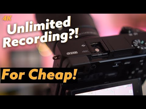 The Best Budget Camera for Video w/ Unlimited Recording | Sony a6100 | Best Camera for Video!
