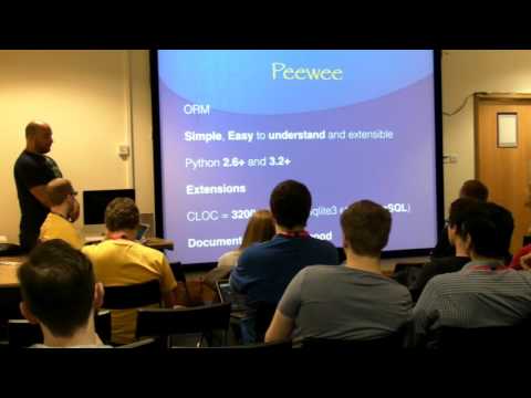 PYCON UK 2015: Python and PostgreSQL a Wonderful Wedding