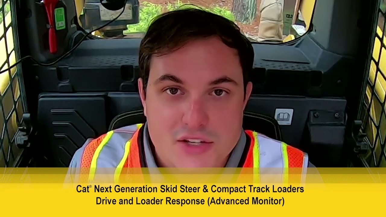 How to Set Loader and Drive Response on Next Generation Cat® Skid Steer and Compact Track Loaders