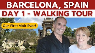First Day in Barcelona After a Transatlantic Cruise | Audio Walking Tour and 19K Steps!
