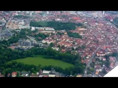 Erlangen Bergkirchweih from the air