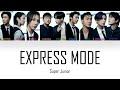 Super Junior Express Mode Lyrics