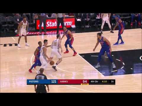 Jeremy Lin Highlights - Atlanta Hawks vs Detroit Pistons 11/9/18