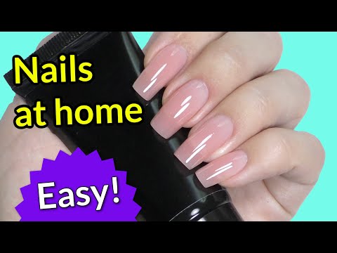 How to Do Nails at Home – 3 ways | DIY fake nails *no acrylic*
