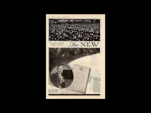 Mario Laurenti: "Elle a fui le palais...  Elle a quitté ces lieux", Edison 82235 del 5 gennaio 1921