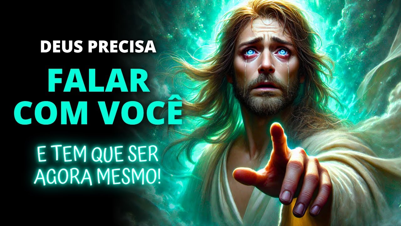 ⚠️ PRECISAMOS CONVERSAR! ABRA AGORA, OU PERDERÁ... 🚨 Mensagem de Deus Hoje